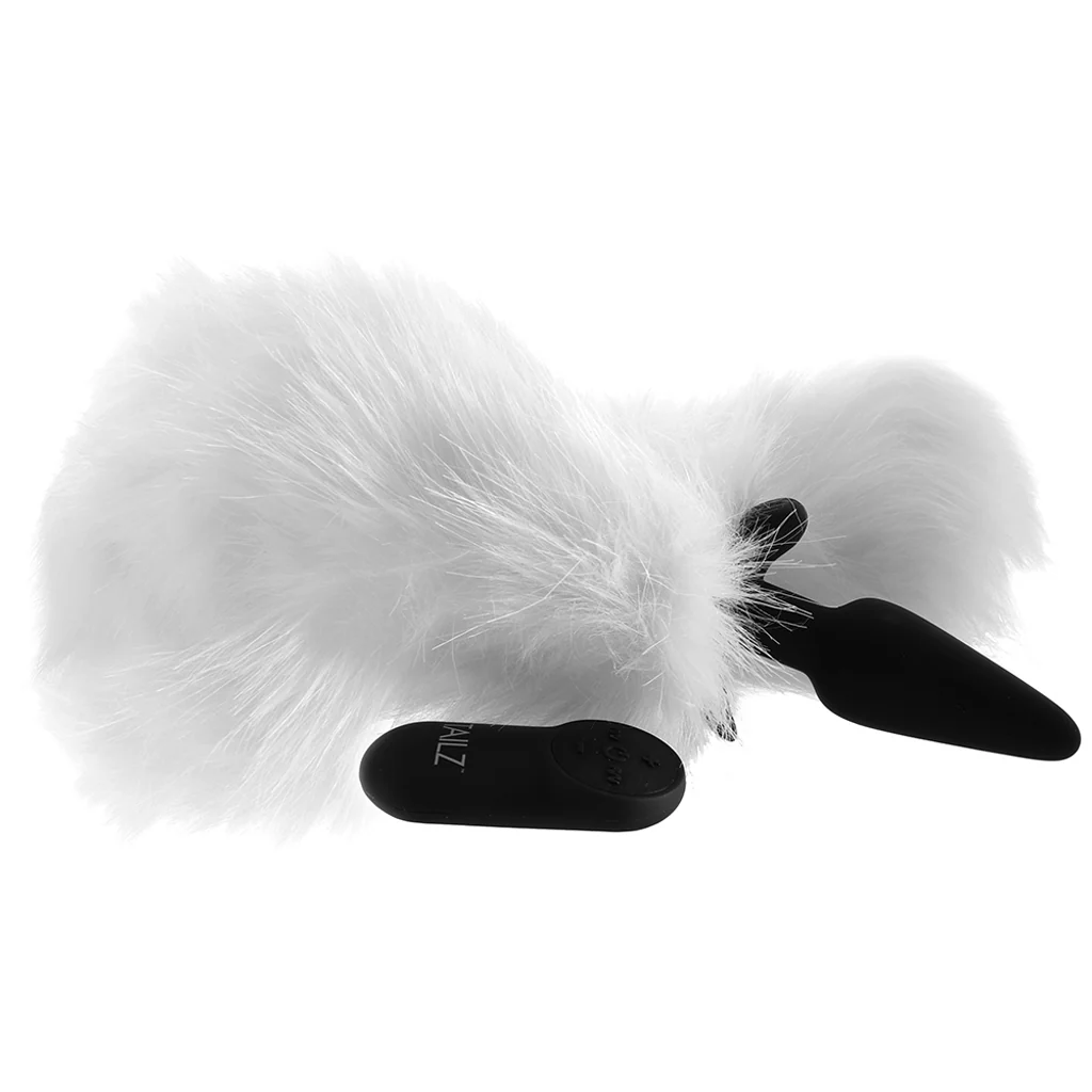 Tailz White Fox Remote Vibrating Anal Plug - Image 3