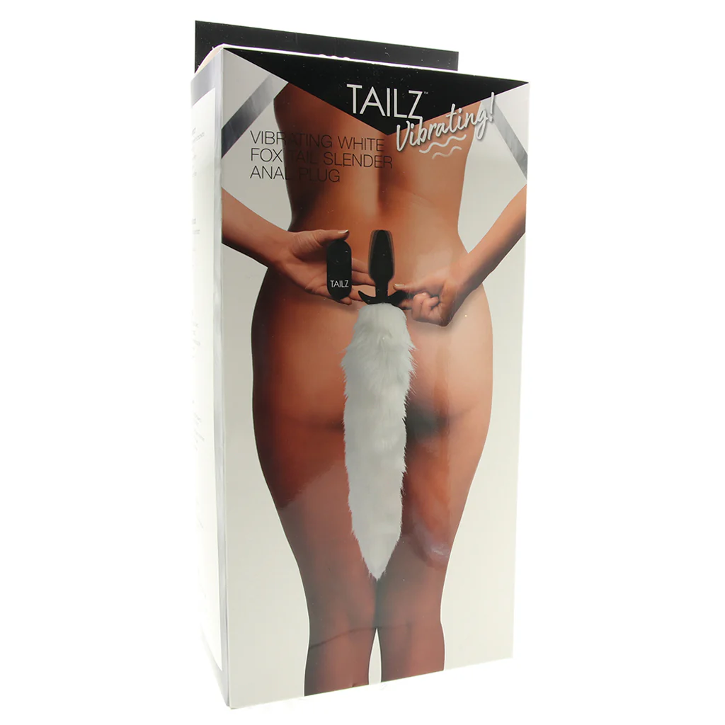 Tailz White Fox Remote Vibrating Anal Plug - Image 6