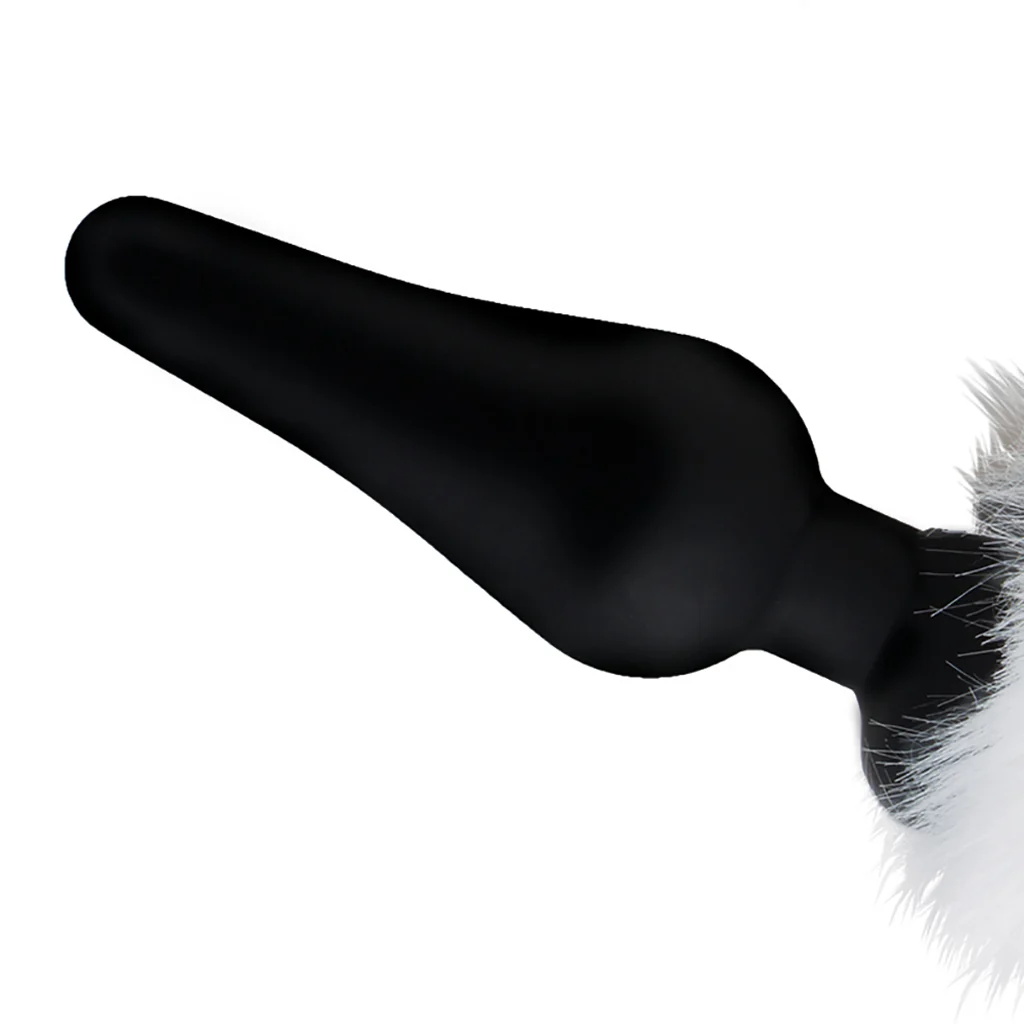 Tailz White Fox Tail Anal Plug & Ears Set - Image 4