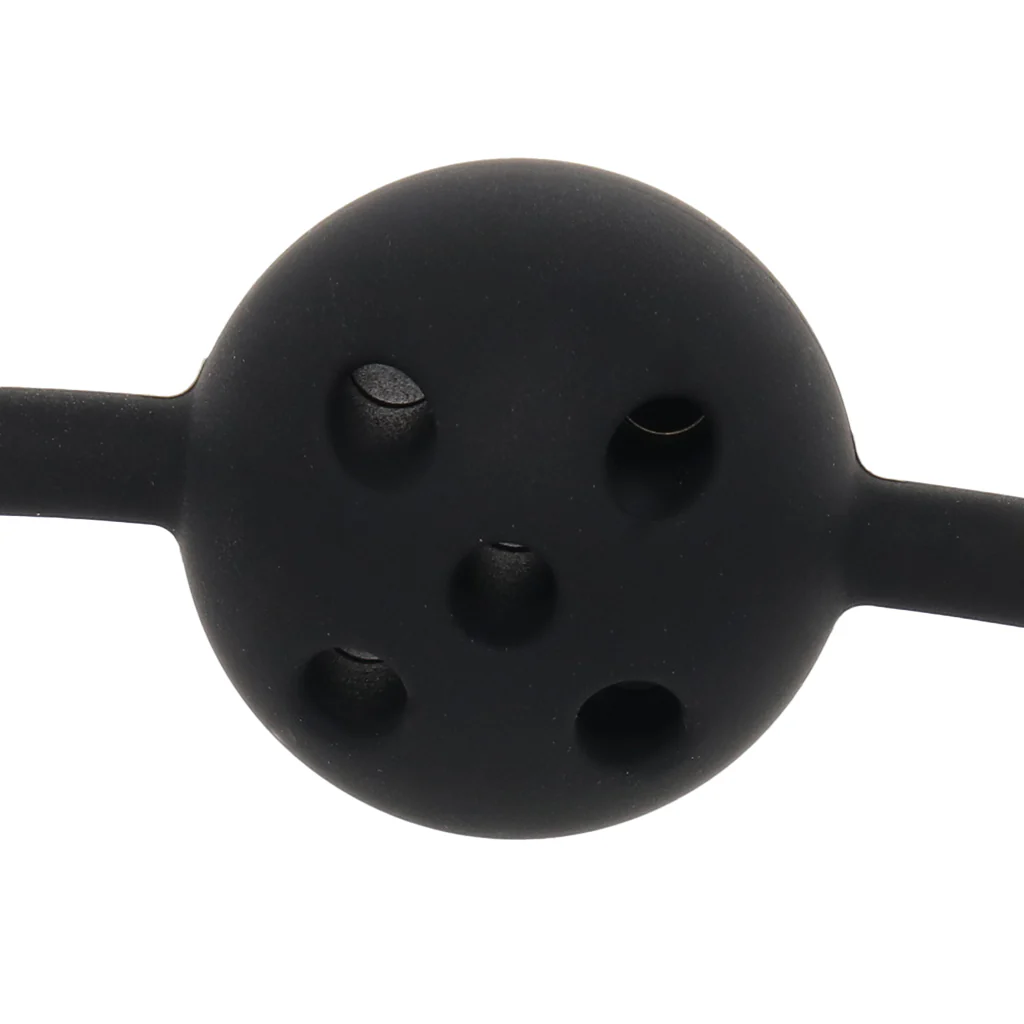 Temptasia Ardor Silicone Ball Gag in Black - Image 2