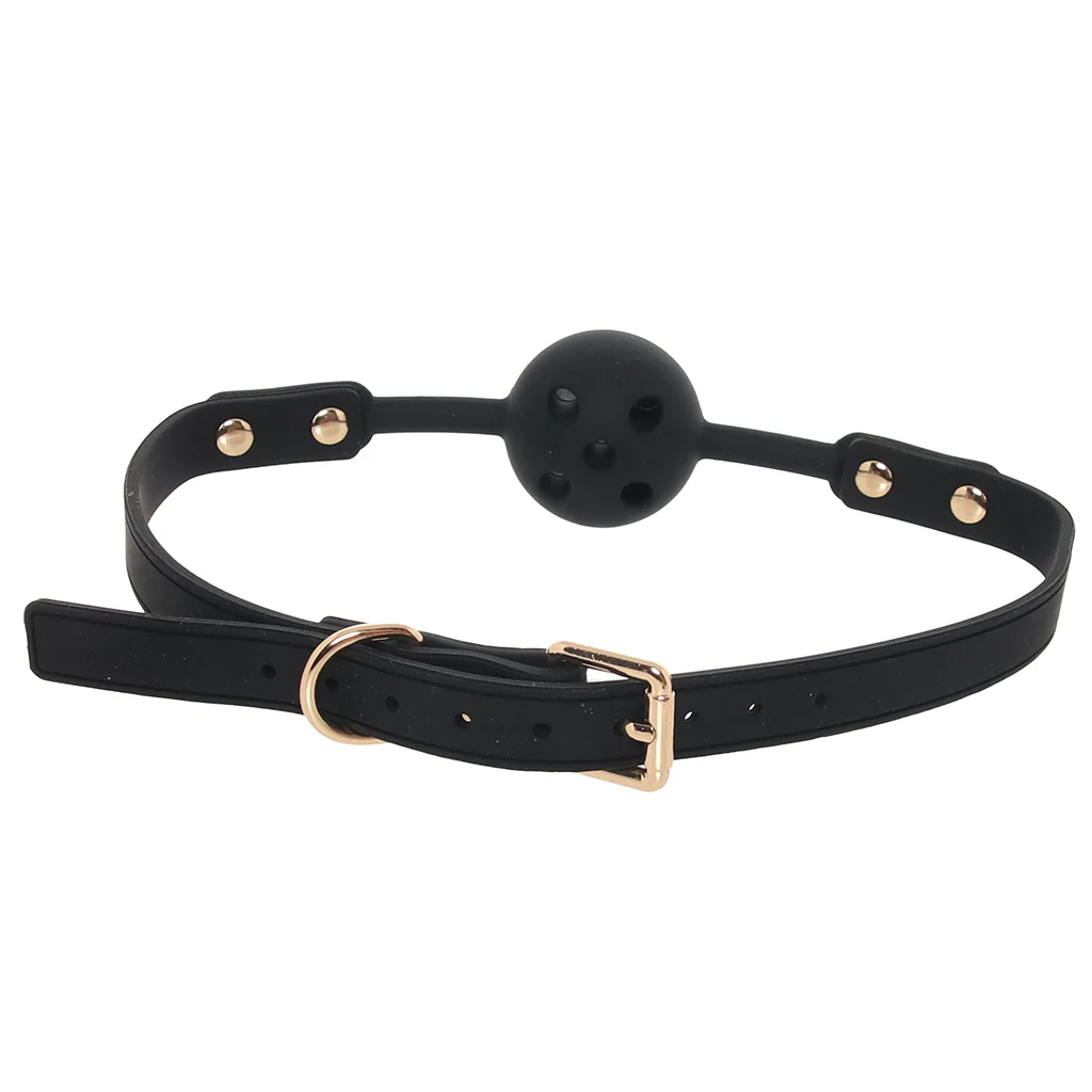 Temptasia Ardor Silicone Ball Gag in Black - Image 3
