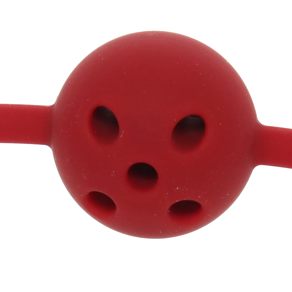 Temptasia Ardor Silicone Ball Gag in Red - Image 2