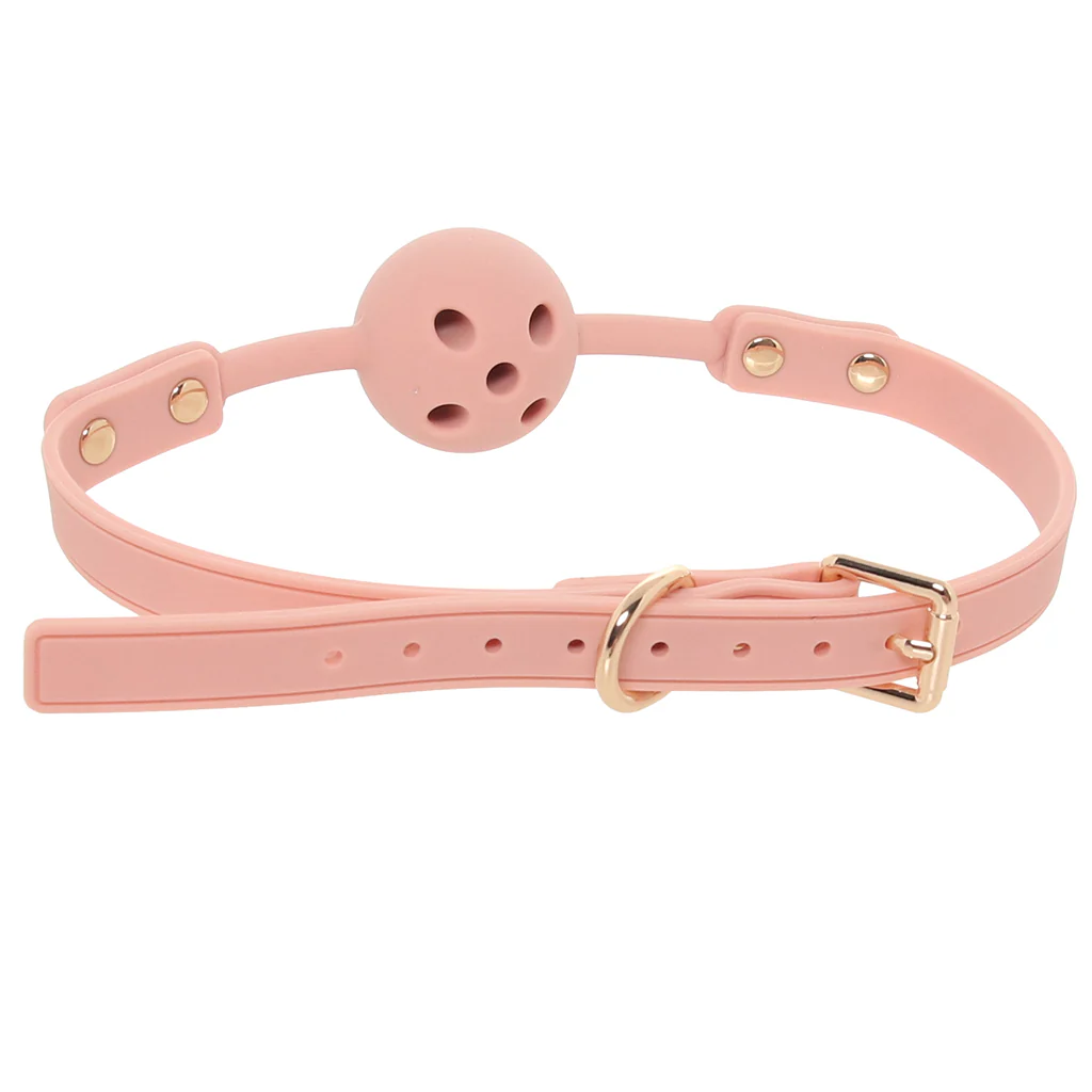 Temptasia Ardor Silicone Ball Gag in Pink - Image 3