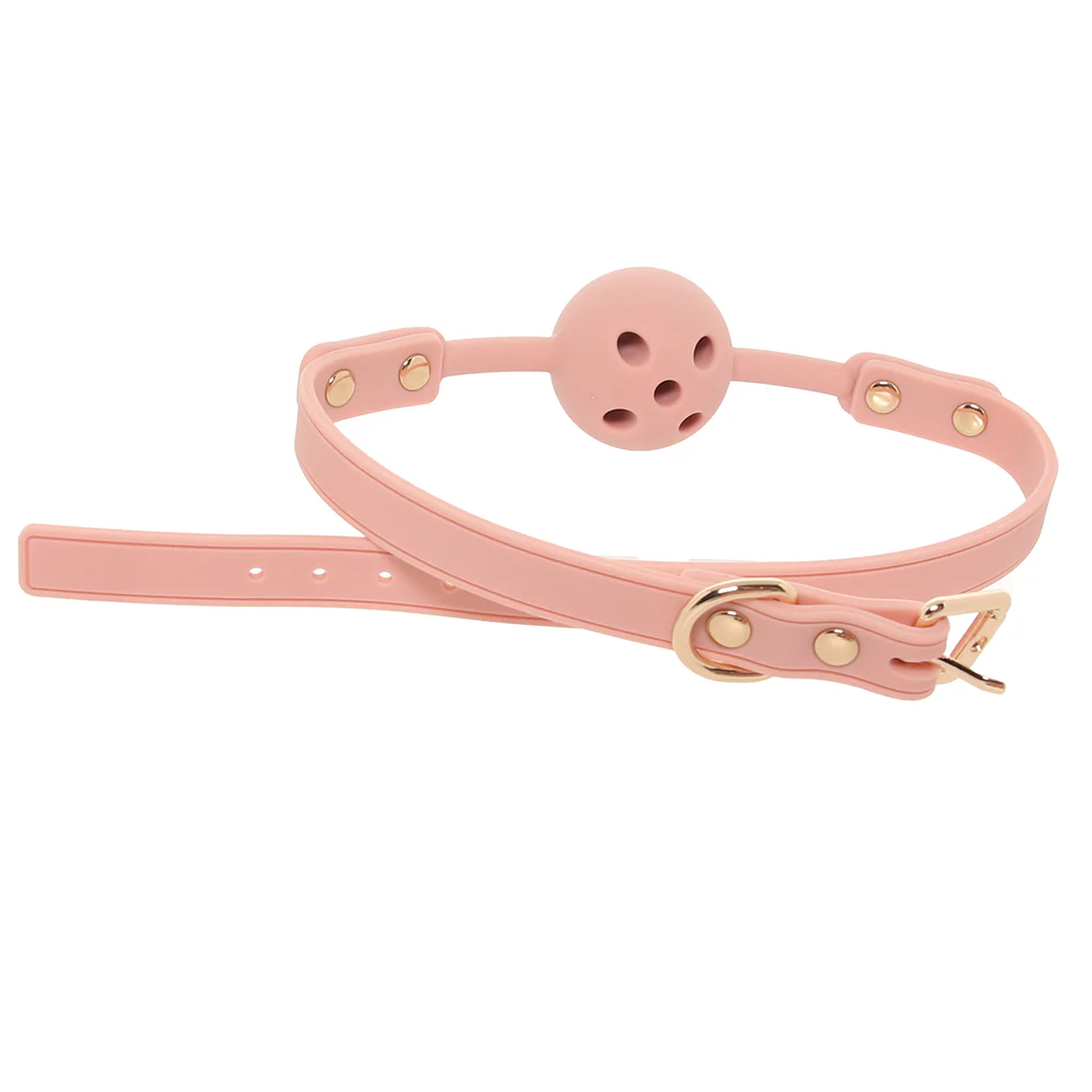 Temptasia Ardor Silicone Ball Gag in Pink - Image 5