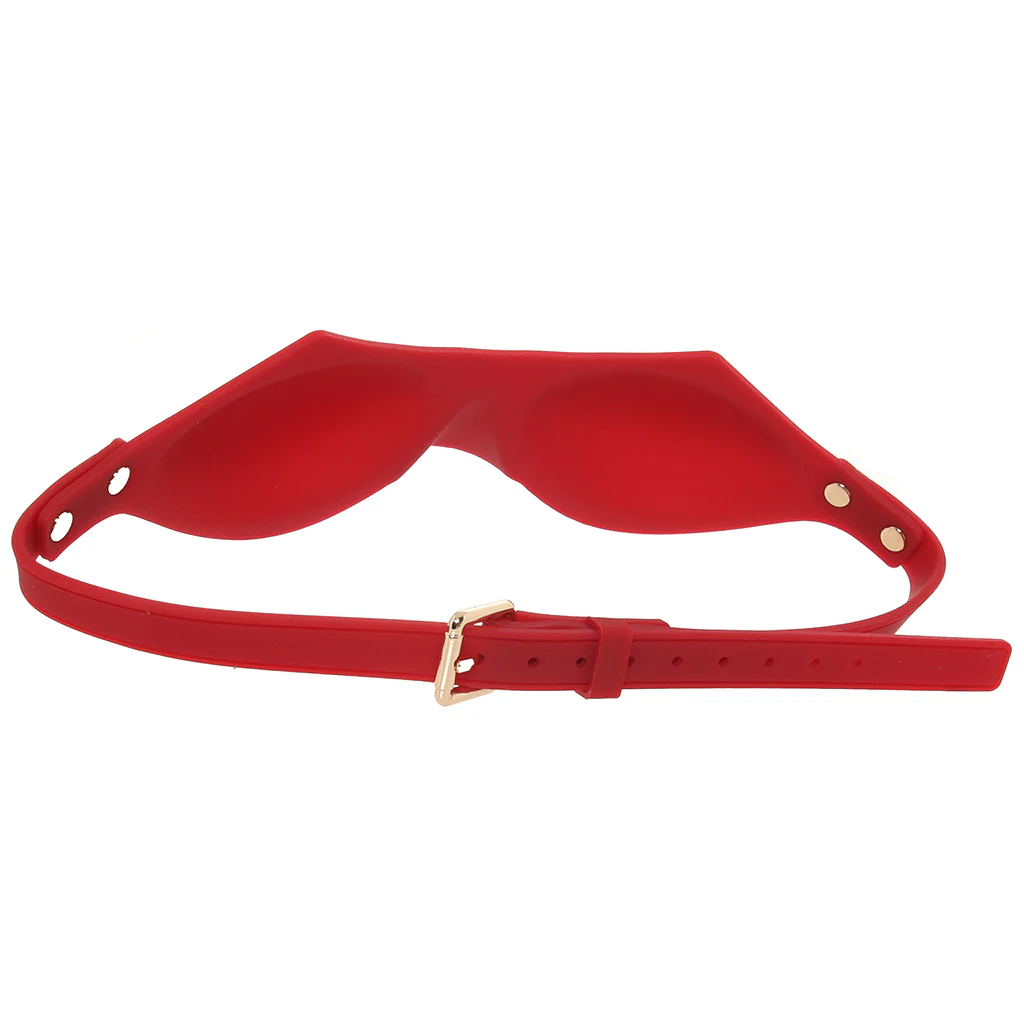Temptasia Ardor Silicone Blindfold in Red - Image 5