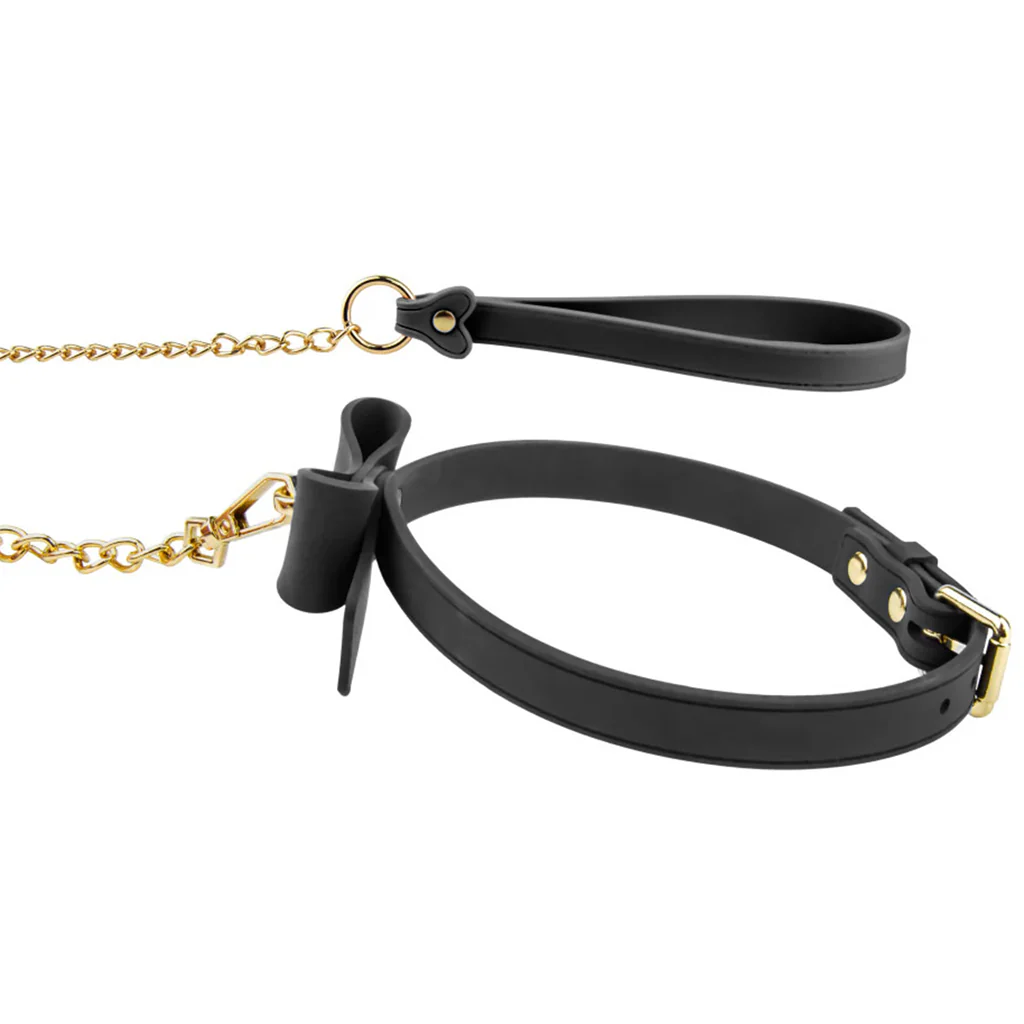 Temptasia Ardor Silicone Bows Collar & Leash - Image 5