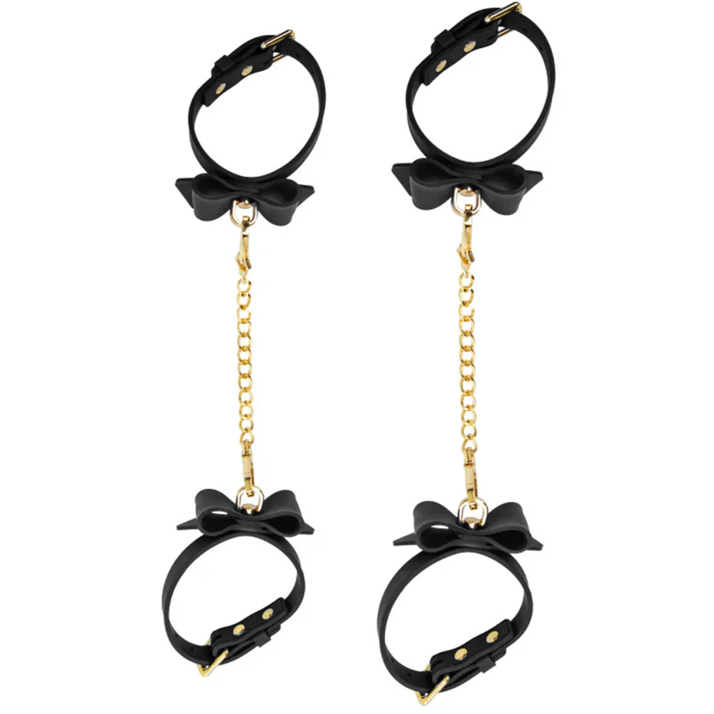 Temptasia Ardor Silicone Bows Wrist & Ankle Cuff Set - Image 7