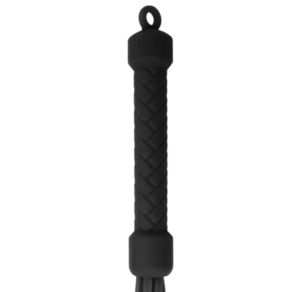 Temptasia Ardor Silicone Flogger in Black - Image 6