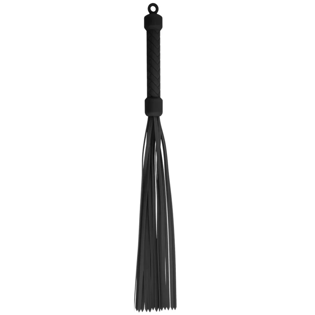 Temptasia Ardor Silicone Flogger in Black - Image 7