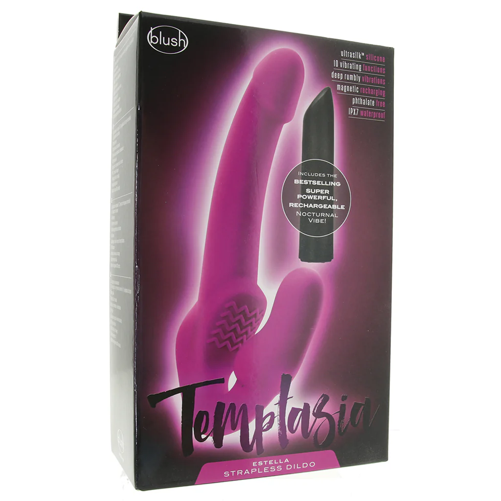 Temptasia Estella Vibrating Strapless Dildo - Image 6