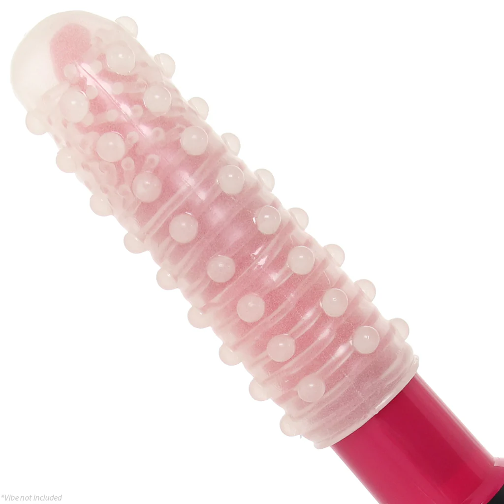 Textured Reversable Pleasure Sleeve in Glow-In-The-Dark - Image 8