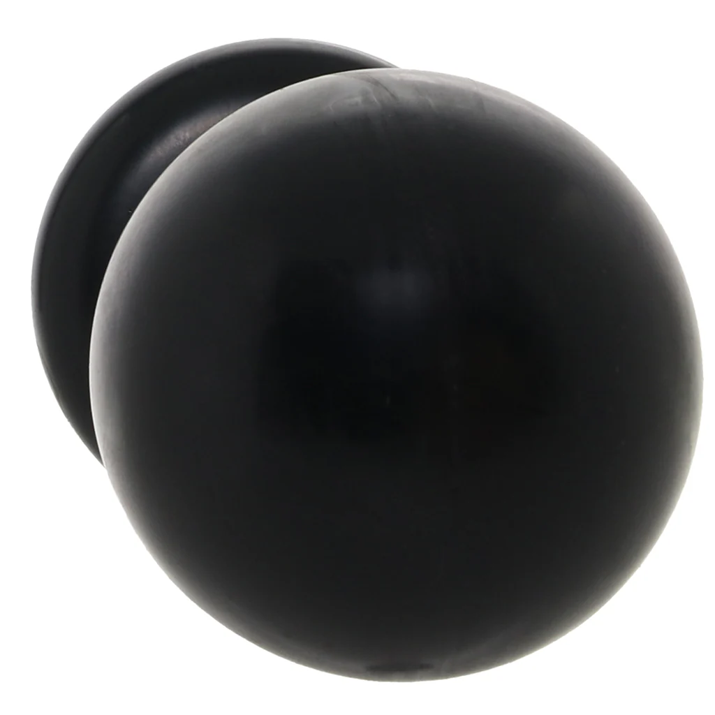 The Classic Round 3 Piece Butt Plug Set in Black - Image 2
