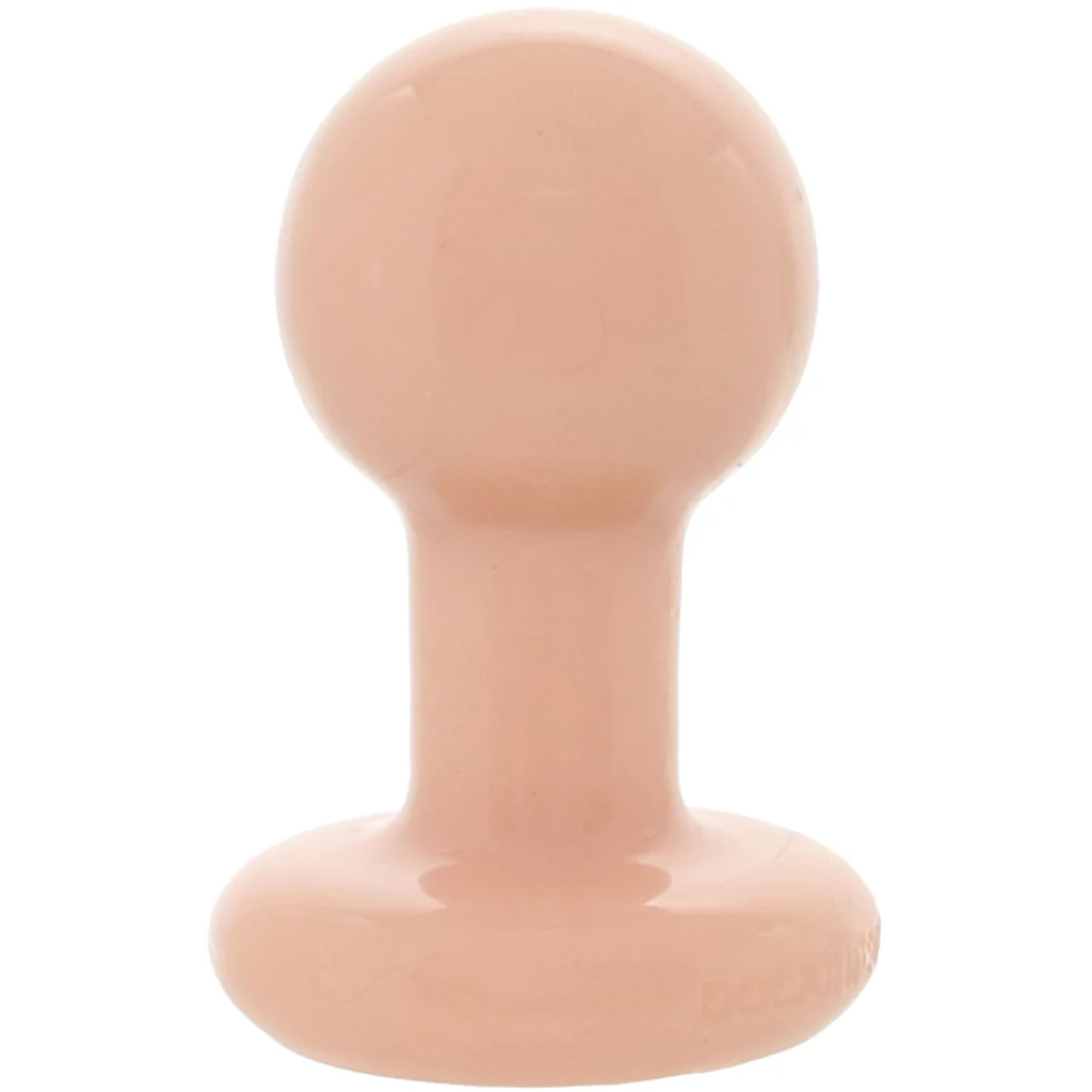The Classic Round 3 Piece Butt Plug Set in Cream - Image 6