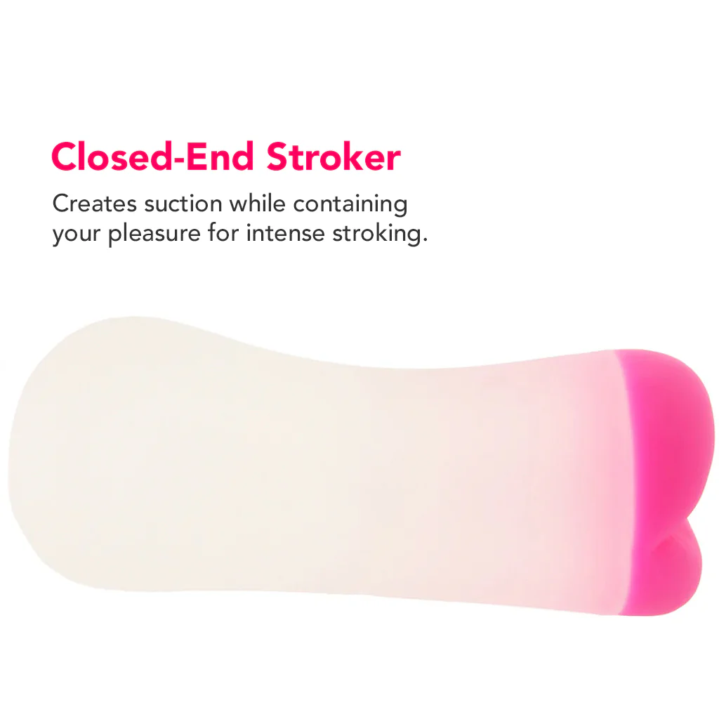 The Gripper Deep Ass Grip Stroker in Hot Pink - Image 3