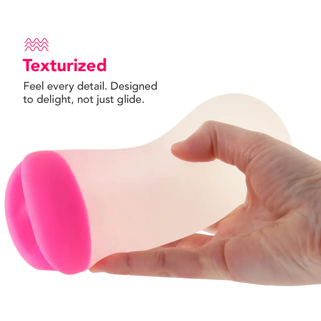 The Gripper Deep Ass Grip Stroker in Hot Pink - Image 4