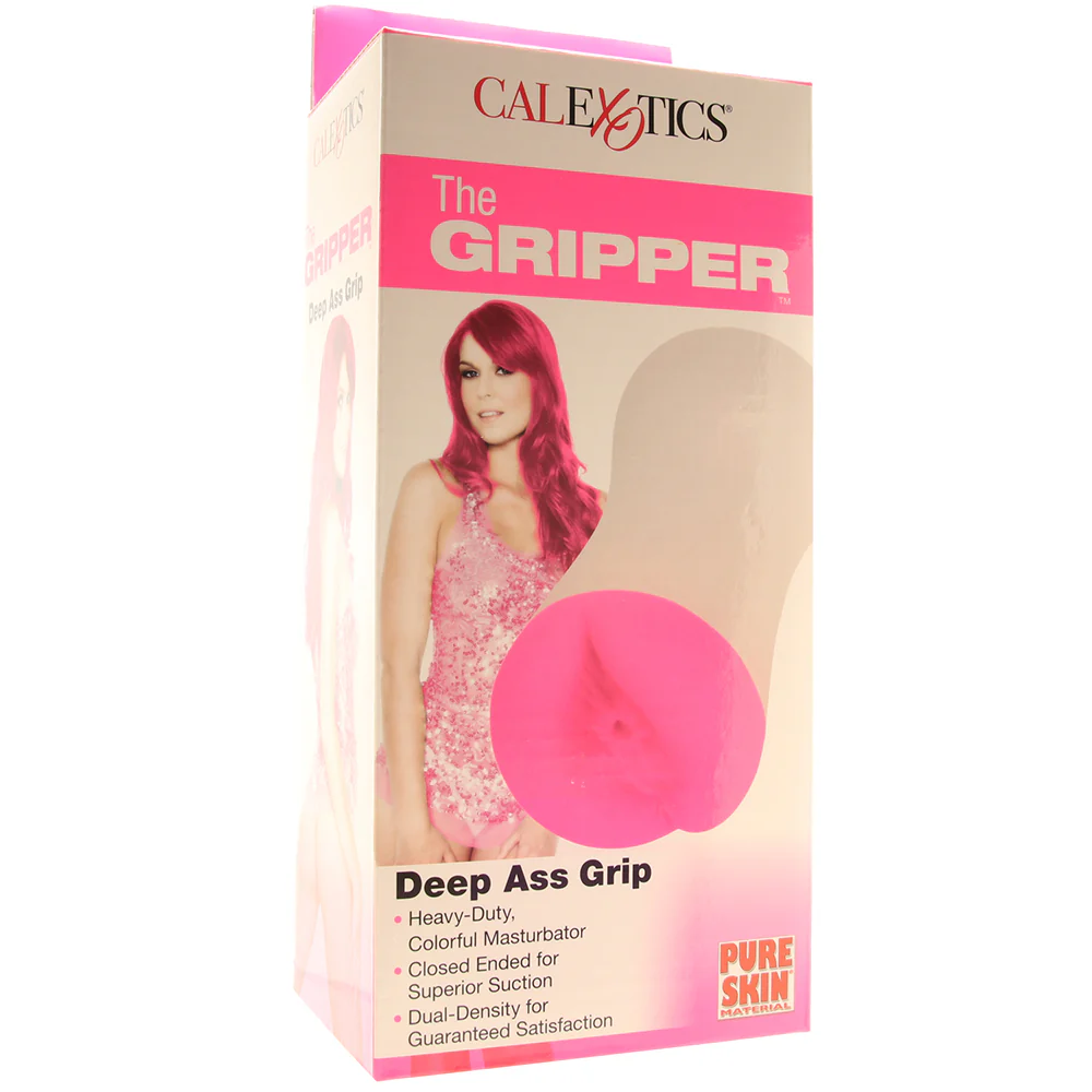 The Gripper Deep Ass Grip Stroker in Hot Pink - Image 6