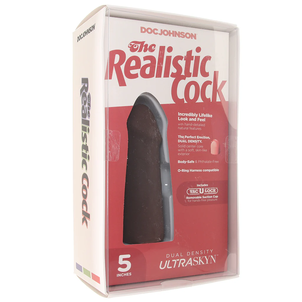 The Realistic 5 Inch Cock in Chocolate - Image 6