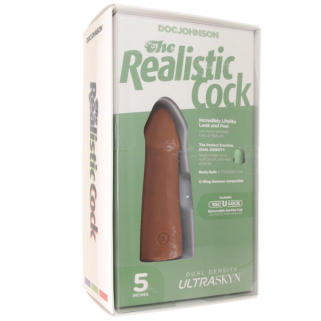 The Realistic 5 Inch Cock in Caramel - Image 6