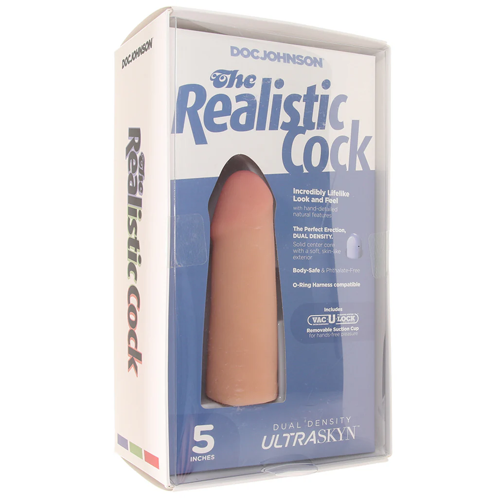The Realistic 5 Inch Cock in Vanilla - Image 6