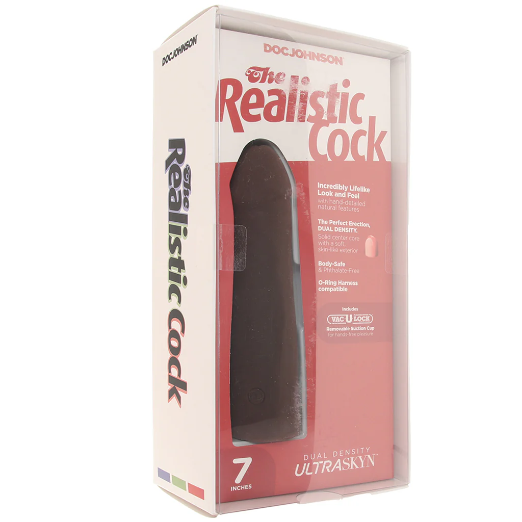 The Realistic 7 Inch Cock in Chocolate - Image 6