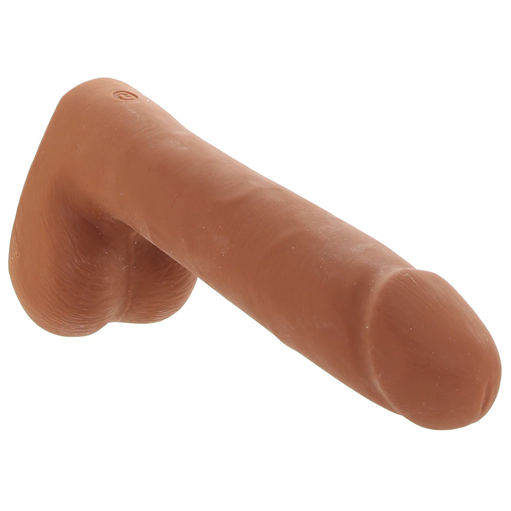 The Realistic 9 Inch Cock with Balls in Caramel - Image 2