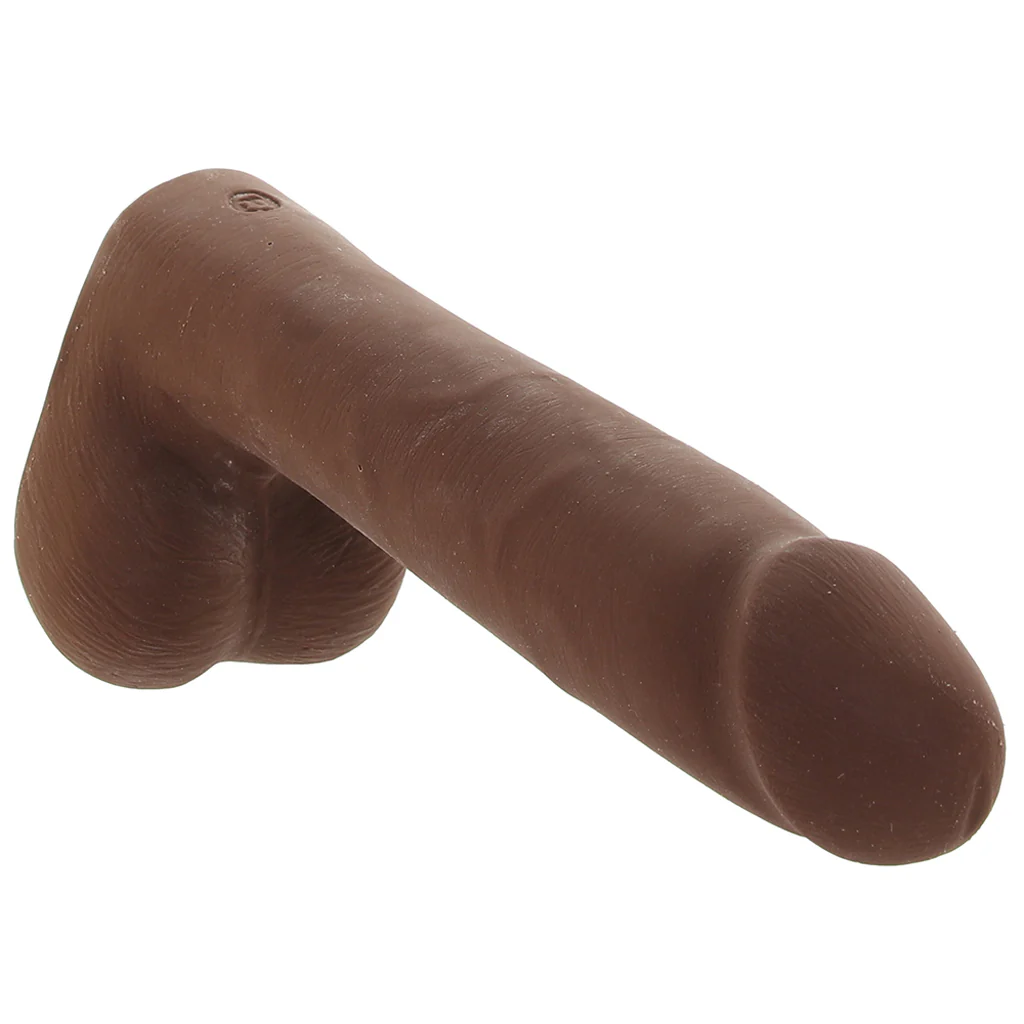 The Realistic 9 Inch Cock with Balls in Chocolate - Image 2