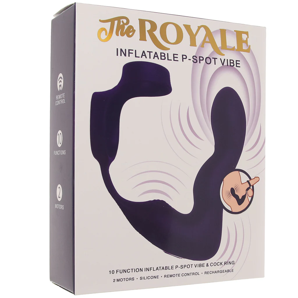 The Royale Inflatable P-Spot Vibe - Image 9