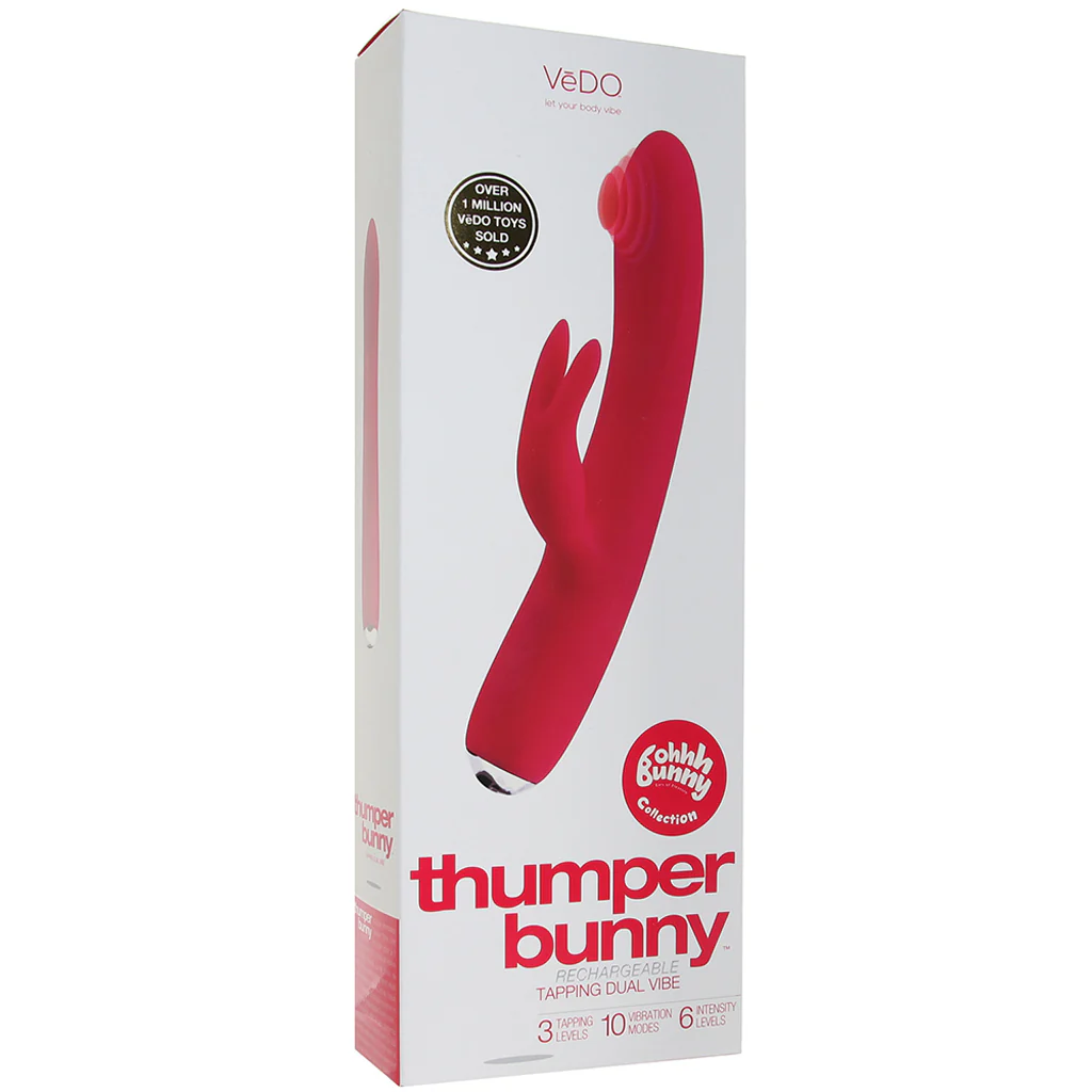 Thumper Bunny Tapping Rabbit Vibe in Pink - Image 6