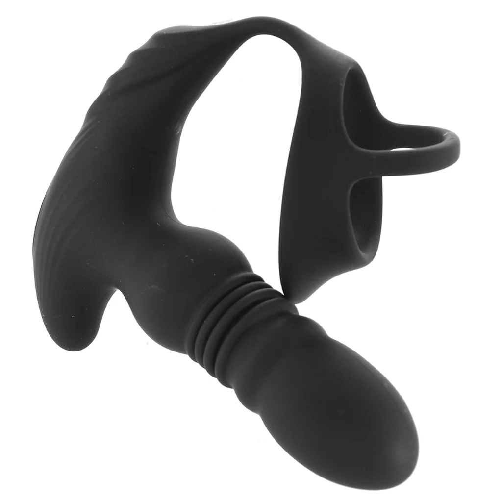 Thunder Plugs Thrusting Remote Plug with Cock Strap - Image 2