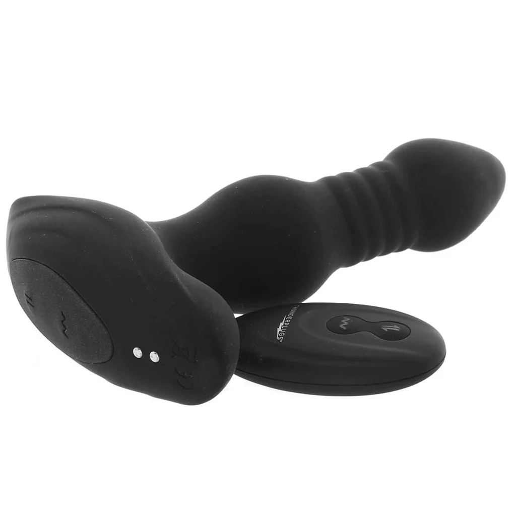 ThunderPlugs Vibrating & Thrusting Anal Plug - Image 3