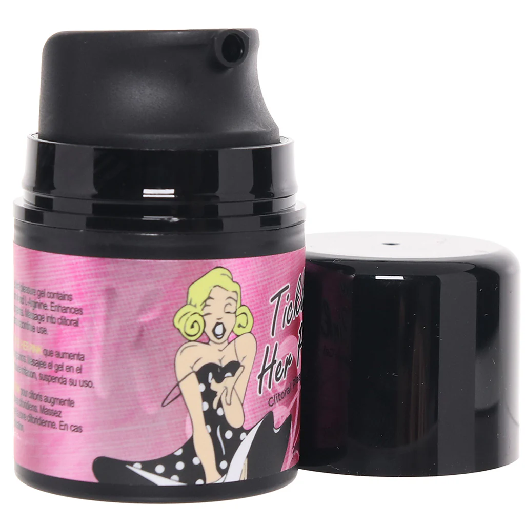 Tickle Her Pink Clitoral Pleasure Gel Pump in 1oz/30ml - Image 2