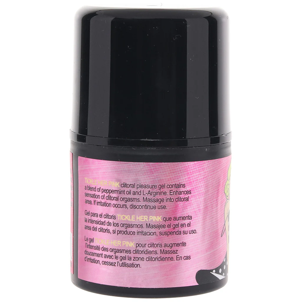 Tickle Her Pink Clitoral Pleasure Gel Pump in 1oz/30ml - Image 3