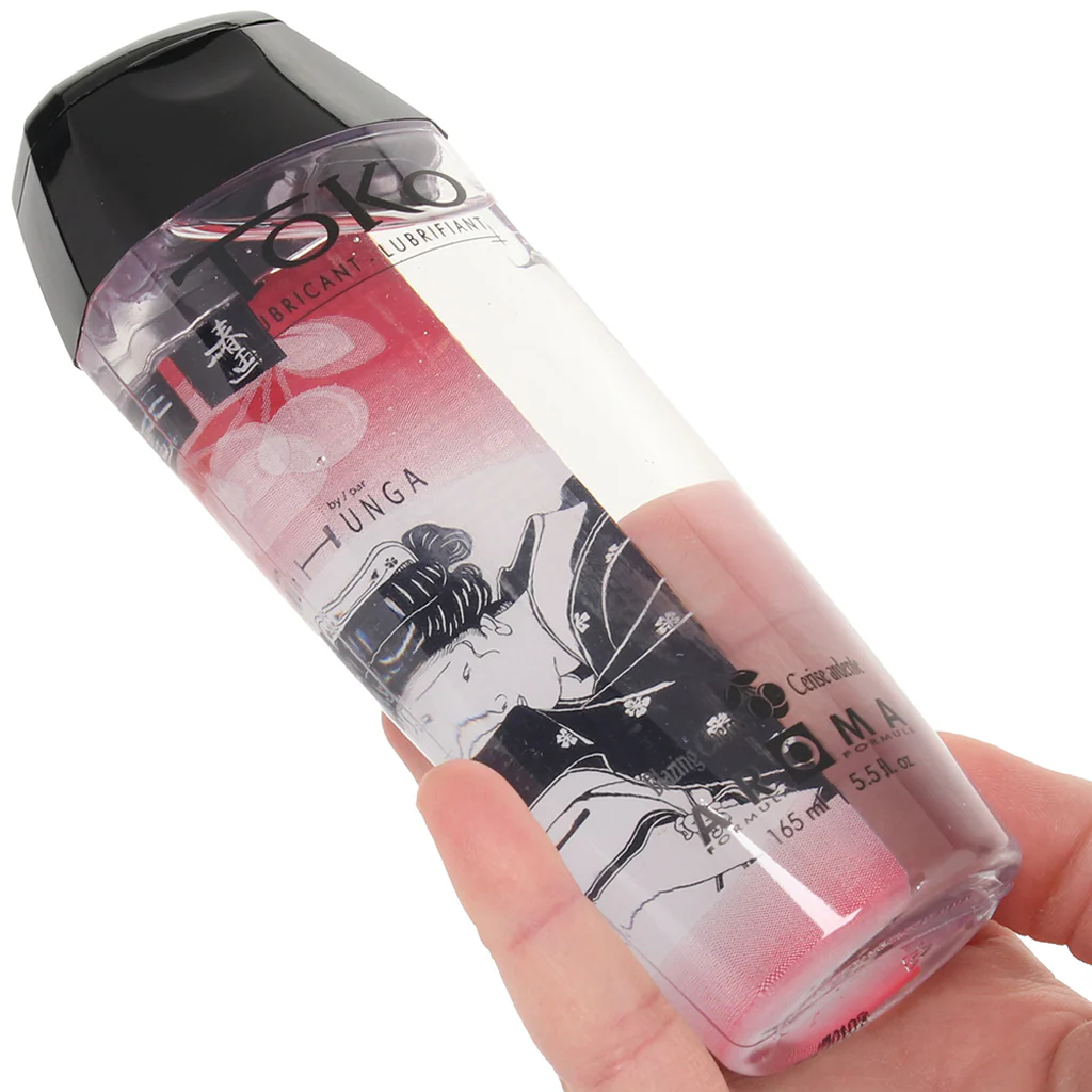 Toko Aroma Flavored Lube 5.5oz/163ml in Blazing Cherry - Image 4