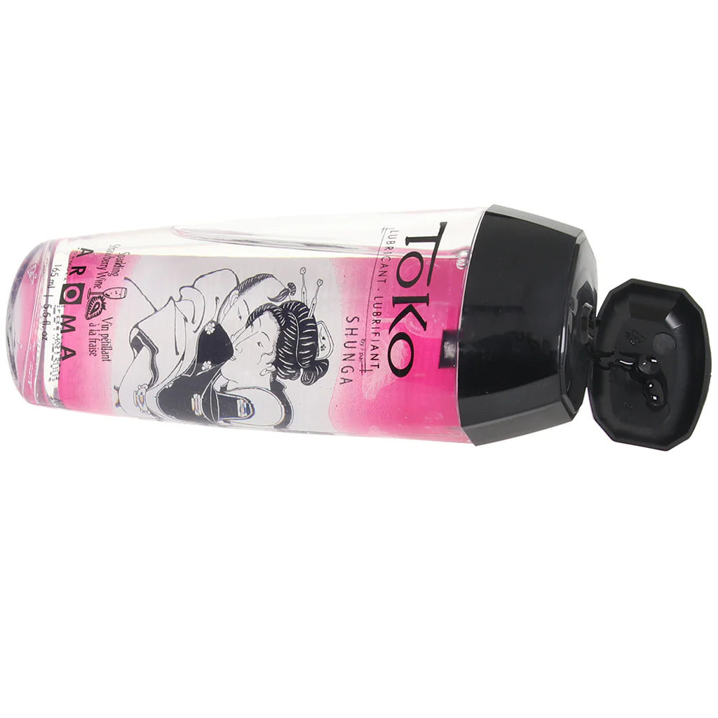 Toko Aroma Flavored Lube 5.5oz/163ml in Strawberry Wine - Image 2