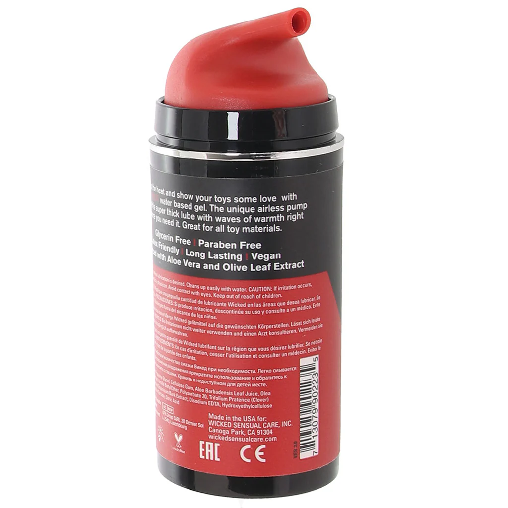 Toy Fever Warming Lubricating Gel in 3.3oz/100ml - Image 5
