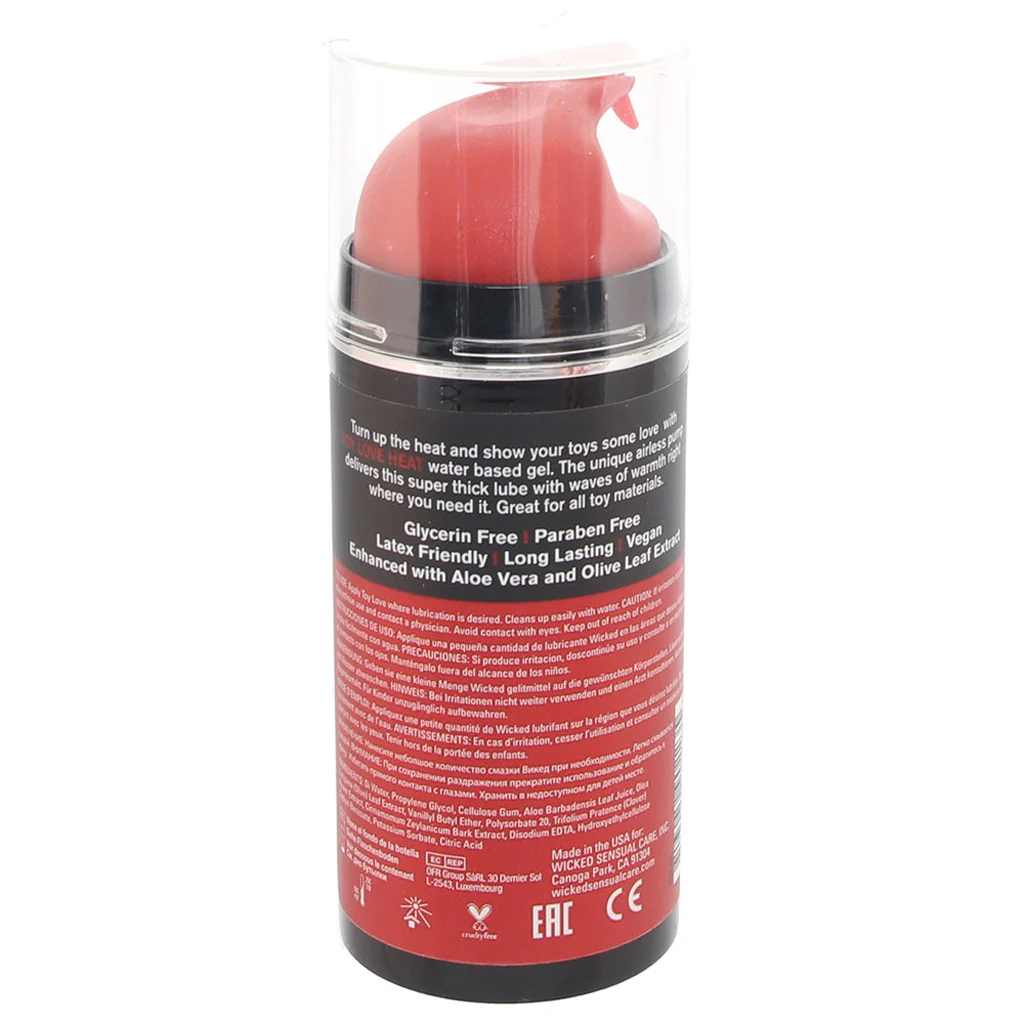 Toy Fever Warming Lubricating Gel in 3.3oz/100ml - Image 6