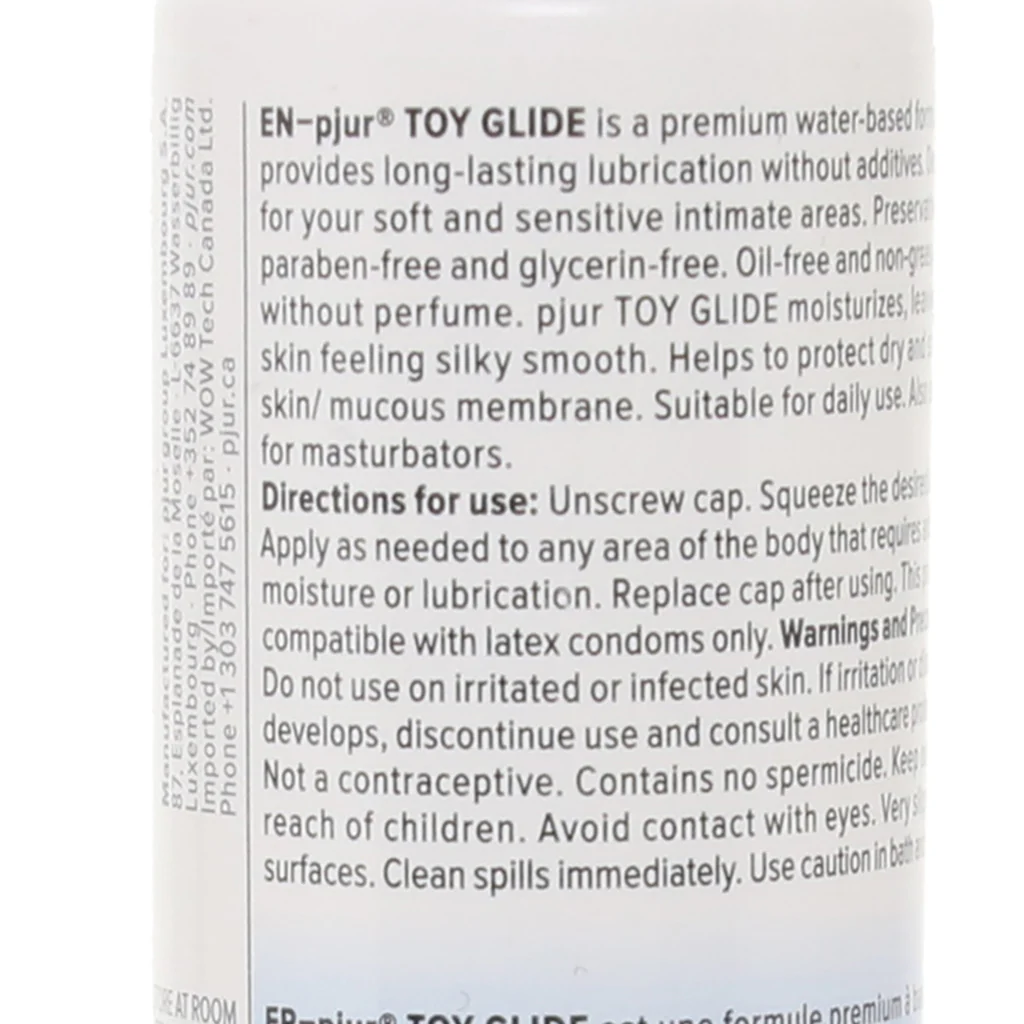 Toy Glide Water Based Lubricant in 3.4oz/100ml - Image 8