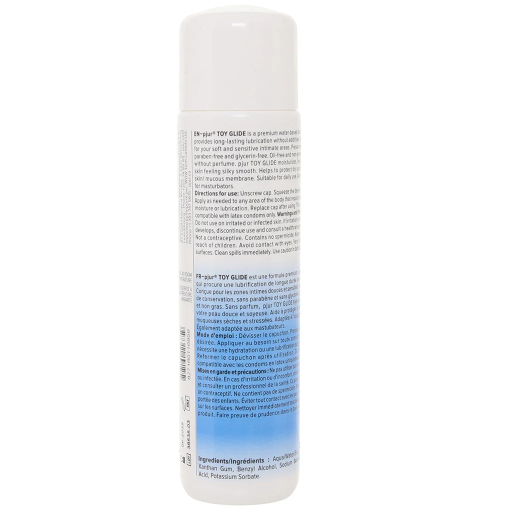 Toy Glide Water Based Lubricant in 3.4oz/100ml - Image 9
