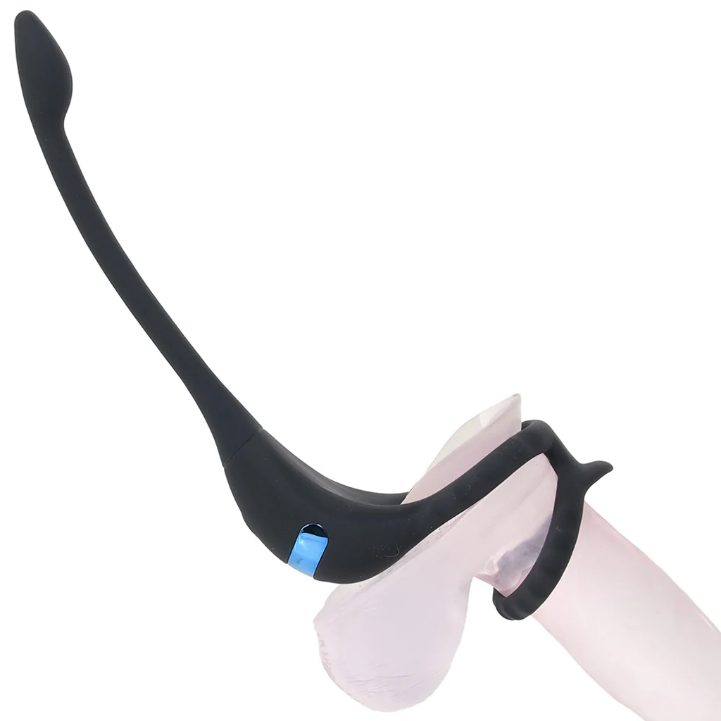 Trinity Men Vibrating C-Ring & Anal Stimulator - Image 2