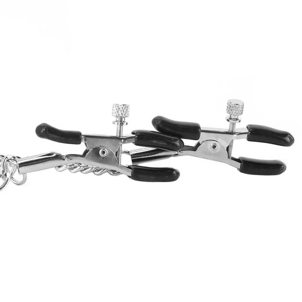 nipple play Triple Intimate Clamps in Silver - Image 2