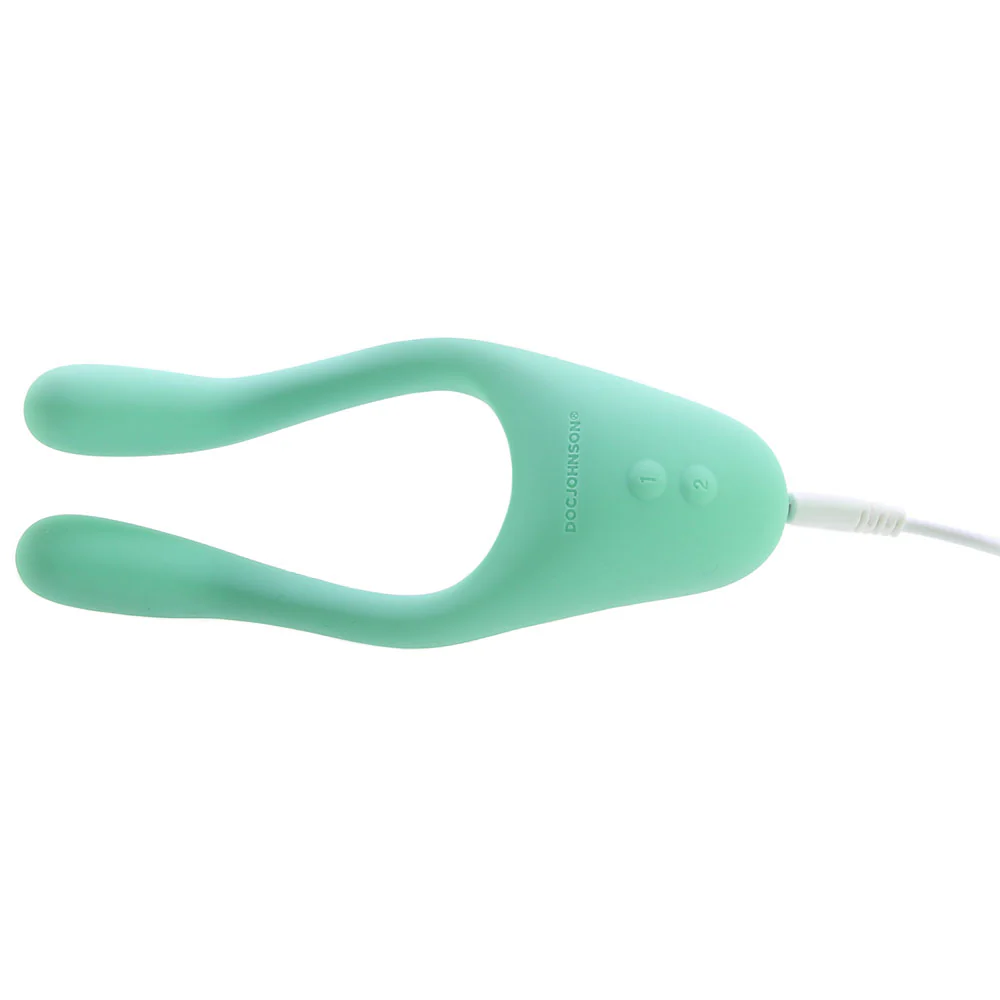 Tryst V2. Multi-Erogenous Silicone Vibe in Mint - Image 3