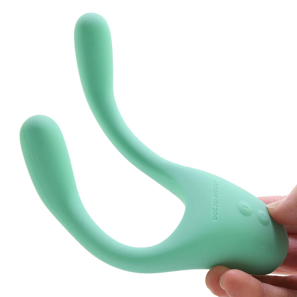 Tryst V2. Multi-Erogenous Silicone Vibe in Mint - Image 4