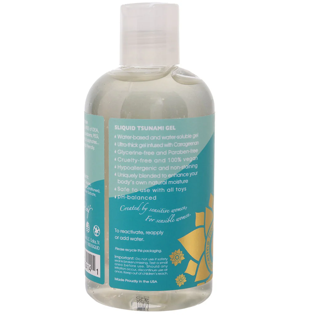 Tsunami Natural Water-Based Lube in 8.5oz/255ml - Image 5