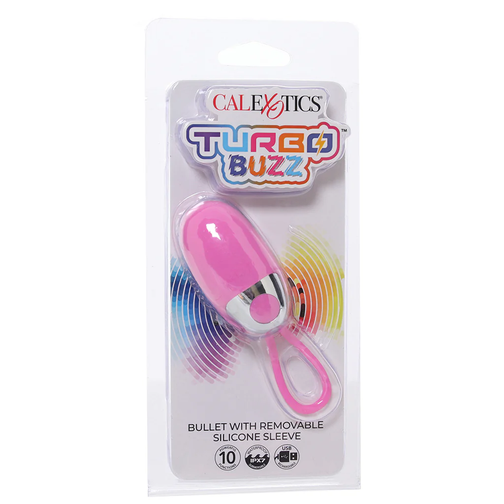 Turbo Buzz Bullet Vibe in Pink - Image 6