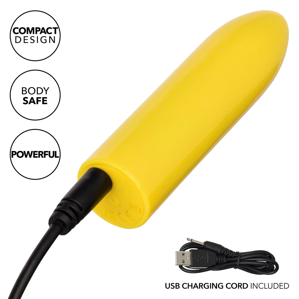 Turbo Buzz Classic Bullet Vibe in Yellow - Image 7