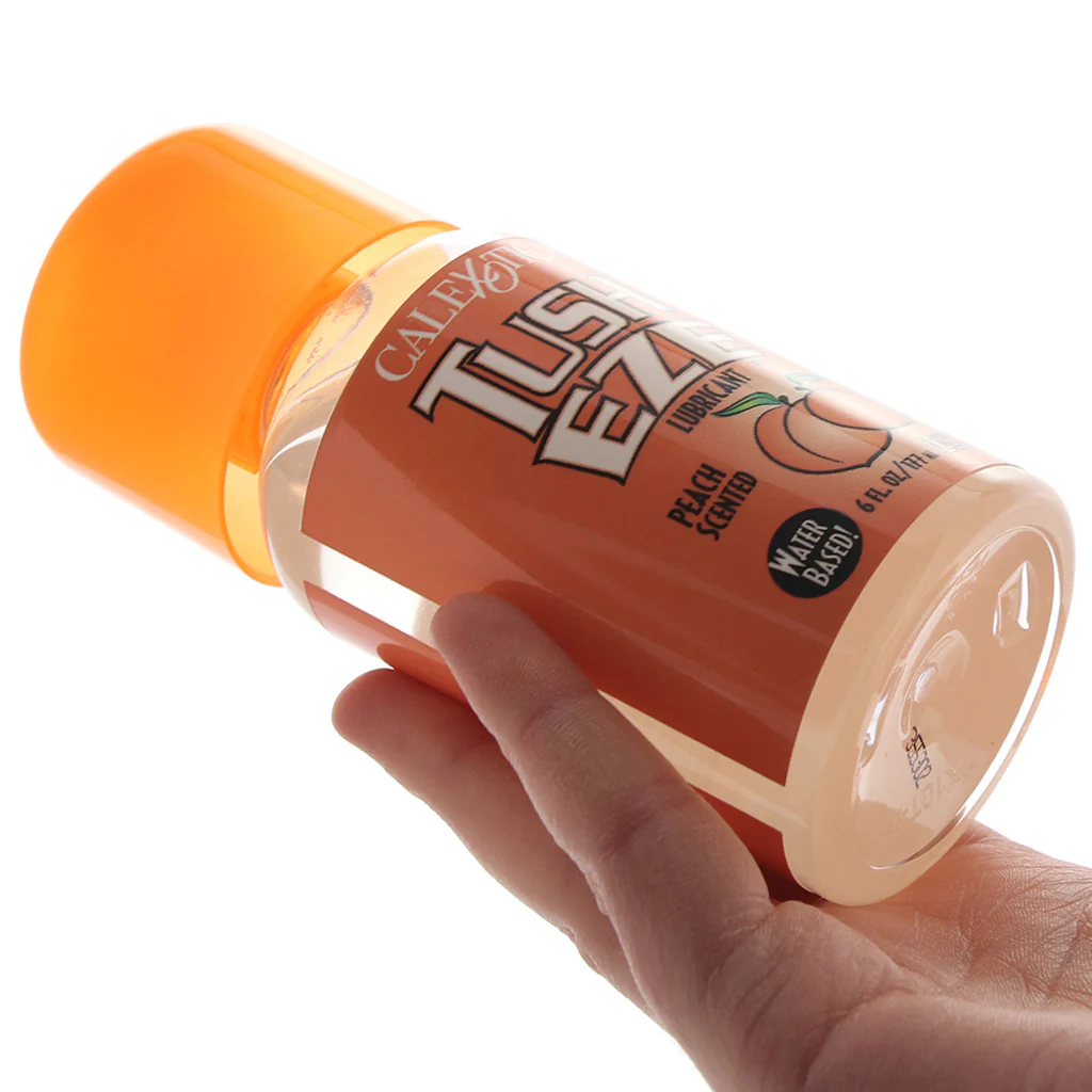Tush Eze Water Based Lubricant 6oz/177ml in Peach - Image 4