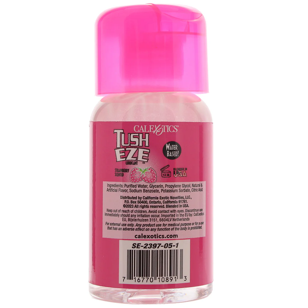 Tush Eze Water Based Lubricant 6oz/177ml in Strawberry - Image 3