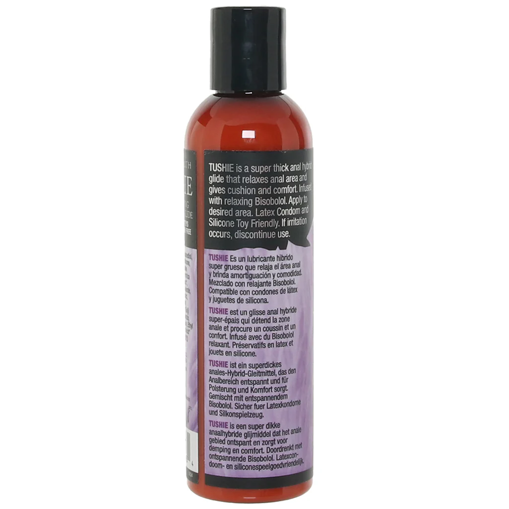 Tushie Anal Relaxing Thick Hybrid Lube in 4oz/120ml - Image 5