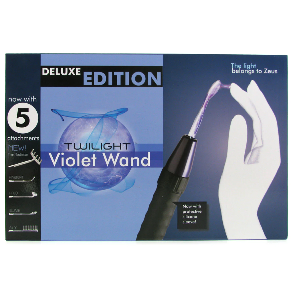 Zeus Electrosex Twilight Violet Wand Deluxe Edition - Image 6