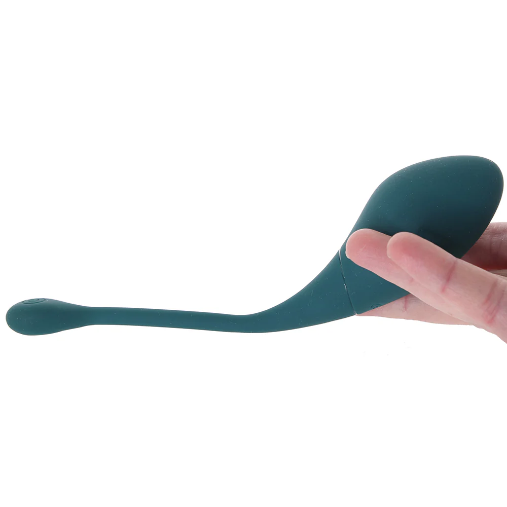 Twitch 2 Suction Stimulator and Egg Vibe Set in Green - Image 4